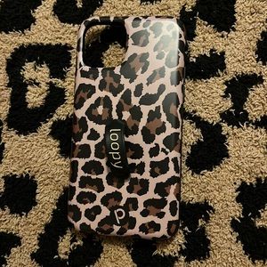 Leopard print Loopy case iPhone 11 Pro